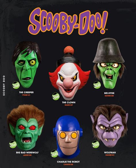 New villain masks from Trick-Or-Treat Studios! | ScoobyAddicts Board