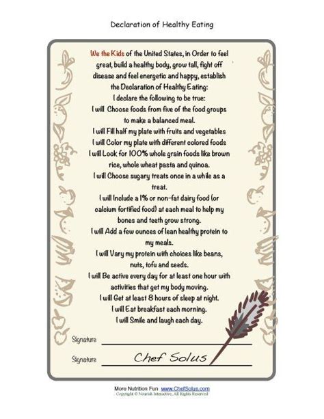 Have children read and sign their own declaration this Independence Day with our "Decl ...