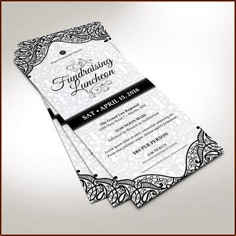 Luncheon Invitation Template Word - Template 2 : Resume Examples # ...