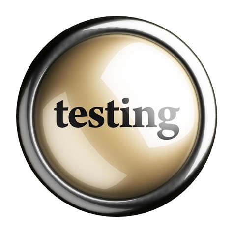 Testing Logo Stock Photos, Images and Backgrounds for Free Download