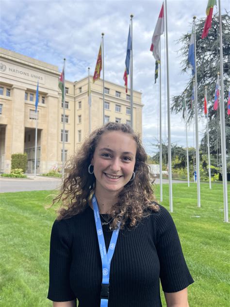 Juliette Lanser-Palais des Nations-UN Headquarters-Geneva Switzerland-2022 - The Henry M ...