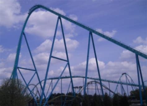 Leviathan is the first roller coaster made by Swiss manufacturer Bolliger & Mabillard to exceed ...