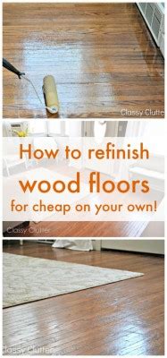 How to refinish wood floors DIY - The Homestead Survival