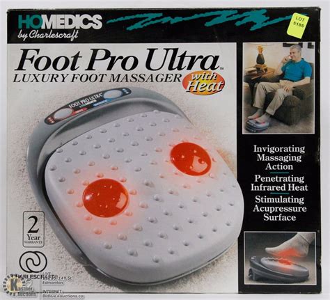 HOMEDICS FOOT PRO ULTRA FOOT MASSAGER WITH HEAT