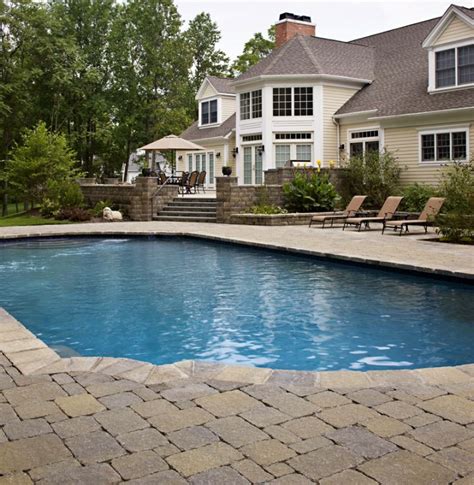 20 Fresh and Natural Pool Deck Stone Inspirations