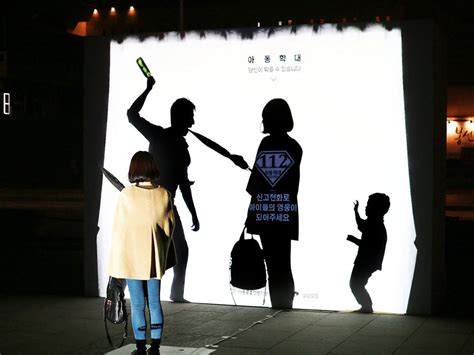 Stop Child Abuse- Interactive Billboard | Fascinating Marketing