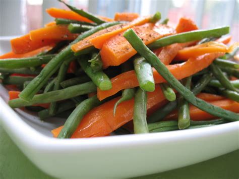 Easy Buttered Green Beans and Carrot Sticks Recipe - Food.com