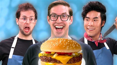 The Try Guys Make Burgers Without A Recipe - YouTube