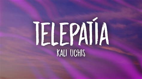 Kali Uchis - telepatía (Lyrics) Chords - Chordify