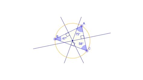 Circumcenter of a Triangle: Definition, Types and Examples - Gaurav Tiwari