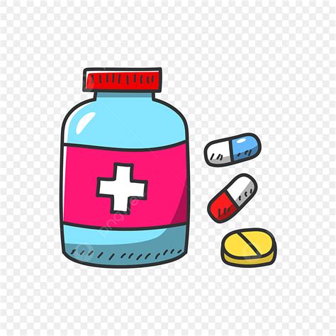 Cute Medicine Clipart Vector, Cute Medicine Drawing Vector Illustration, Cute, Medical, Medicine ...