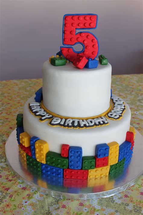 Lego Birthday Cake Decorations