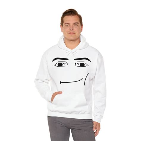 Roblox Man Face Meme Hooded Sweatshirt - Etsy Denmark