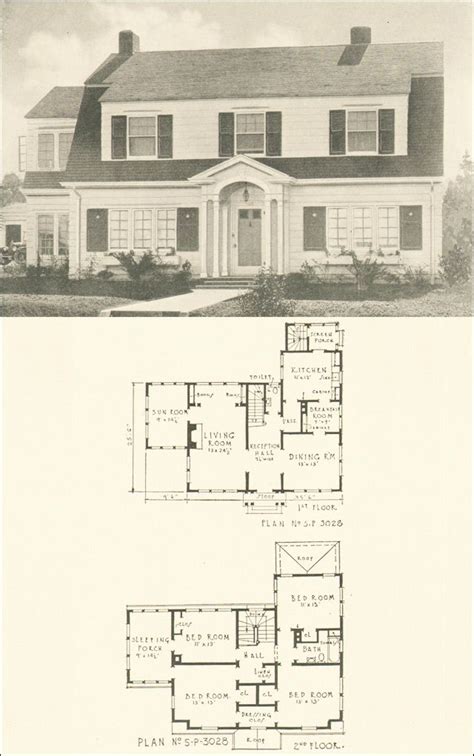 Pin by Jeff Millett on House Plans | Colonial house plans, House plans ...