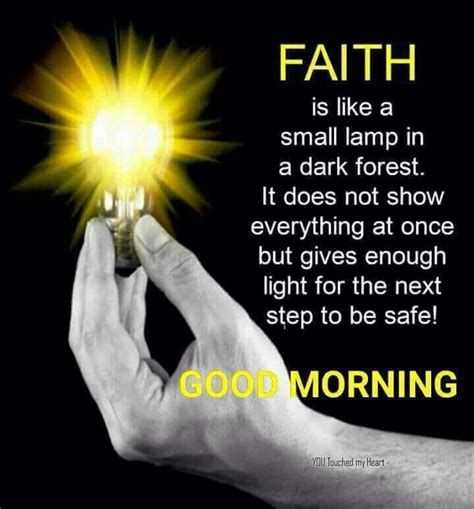 A light in the dark | Good morning quotes, Good morning inspirational ...