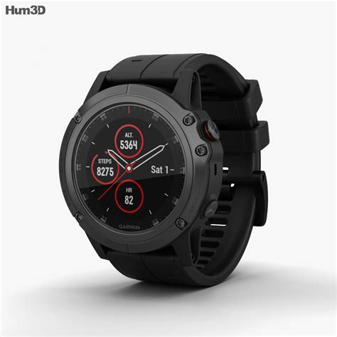 Garmin Fenix 5x Plus 3D model - Electronics on Hum3D