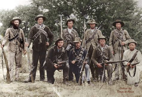 A Boer commando during the Anglo-Boer War of 1899-1902 in South Africa ...