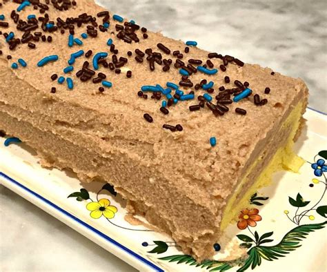 Rolled Chestnut Cake Recipe - Eat Dessert First