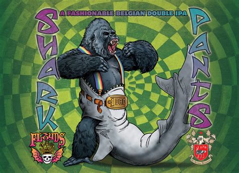 Shark Pants | A label design for 3 Floyds Brewery. It's pret… | Flickr