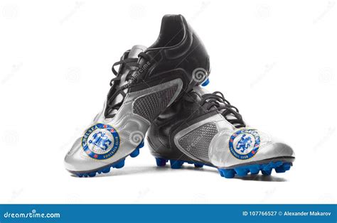 FC Chelsea - Football Boots. Editorial Photography - Image of boots ...