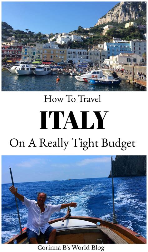 How To Travel Italy On A Really Tight Budget - Corinna B's World