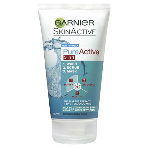 3 in 1 Face Wash - Pure Active | Garnier® Australia & NZ