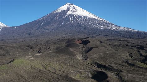 Trekking to the foot of Klyuchevskaya Sopka