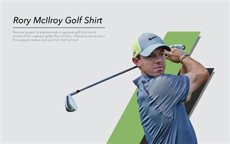 Rory McIlroy Golf Shirt on Behance