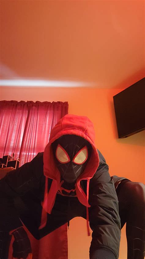 My Spider-Suit for Halloween (I know it's simple but my friends like it ...