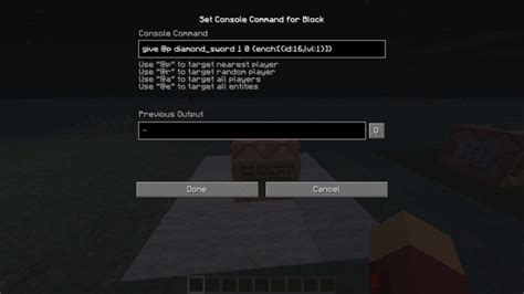 How to give enchanted items using a command block Minecraft Blog