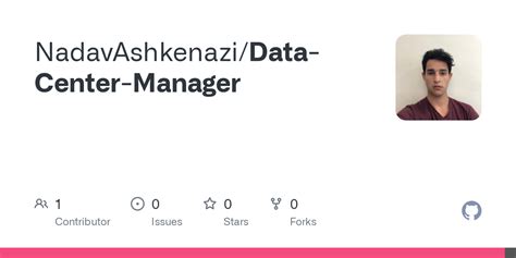 GitHub - NadavAshkenazi/Data-Center-Manager