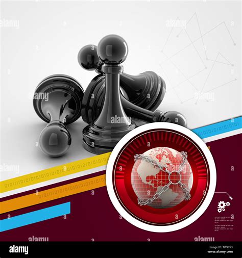 black pawn isolated Stock Photo - Alamy