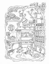 4 Town Coloring Pages sketch template