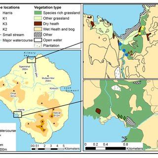 2: Location map of Rum, derived from OS survey data. © Crown Copyright ...