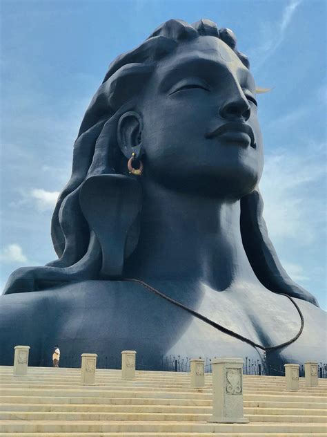 Adiyogi statue, Isha Foundation, Coimbatore : r/pics