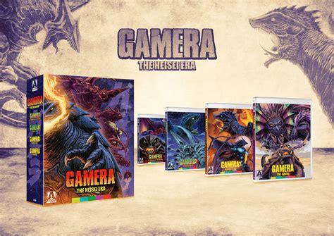 Arrow Video Announces New 'Gamera' Sets: Heisei Trilogy Steelbook Plus ...