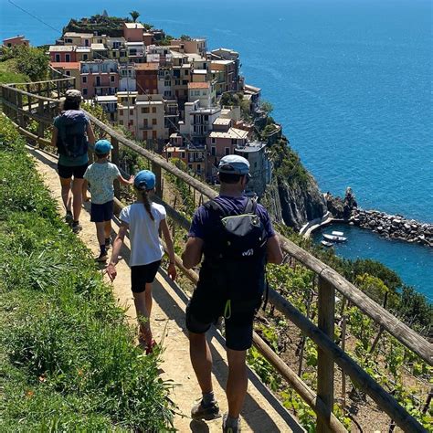 Cinque Terre Italy on Instagram: “Hiking the panoramic trail from ...