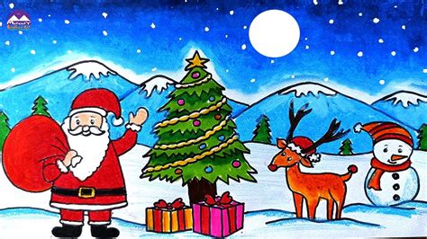 Christmas Scenery Drawing Made Easy: Create Stunning Artwork with These Simple Tips!