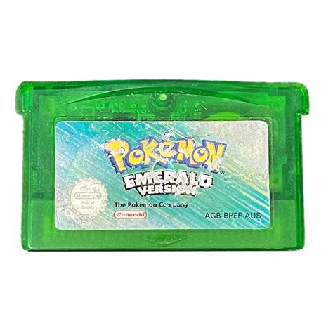 Buy Pokemon Emerald Version Gameboy Advance GBA Cartridge #3 (Preowned ...