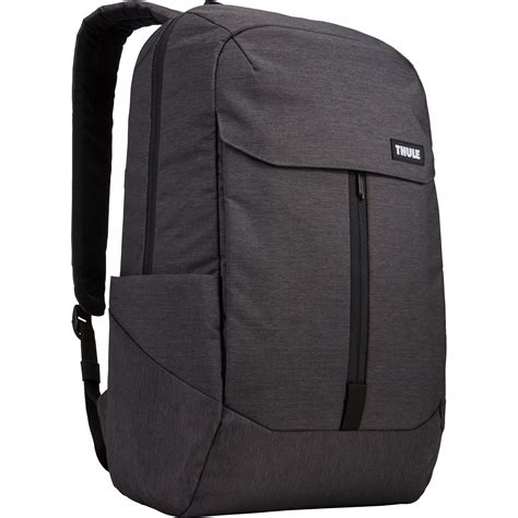 Thule Lithos Backpack 20L (Concrete/Black) 3203823 B&H Photo