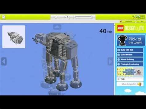 Mini Lego At-st Instructions