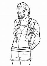 Hannah Montana Coloring Pages & Books  100% FREE And Printable sketch template