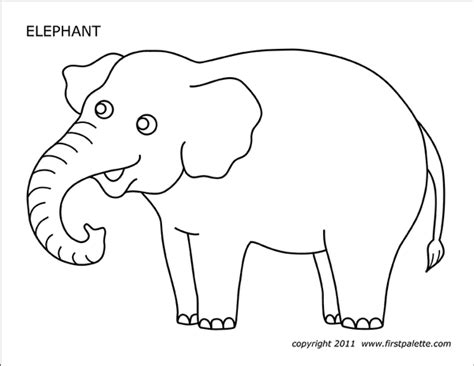 Eddie Elephant Coloring Pages - Learny Kids