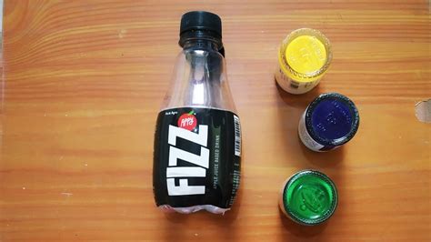 Appy fizz bottle painting | bottle craft ideas | plastic bottle craft idea easy - YouTube