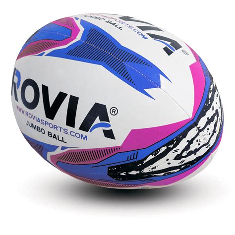 Rugby Ball - Jumbo Rugby Manufacturer and supplier | Rovia Sports. The largest sportswear ...