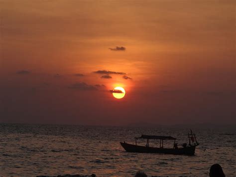 Cambodia sunset Photograph by Dpc - Fine Art America