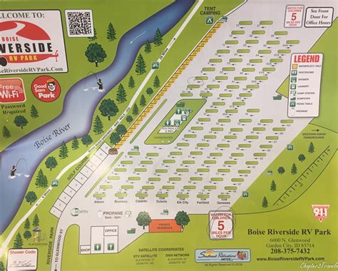 Riverside Campground Map