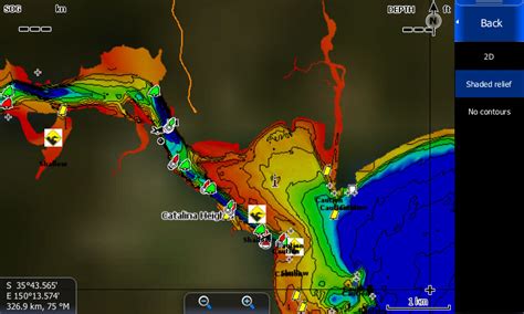 Batemans Bay Map Card - Charted Waters