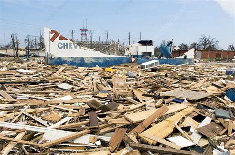 Hurricane Katrina damage, 2005 - Stock Image - C002/1170 - Science Photo Library