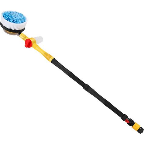 Car Wash Kit 360 Degree Rotating Car Wash Brush Long Handle Car Wash Brush Hose Attachment ...